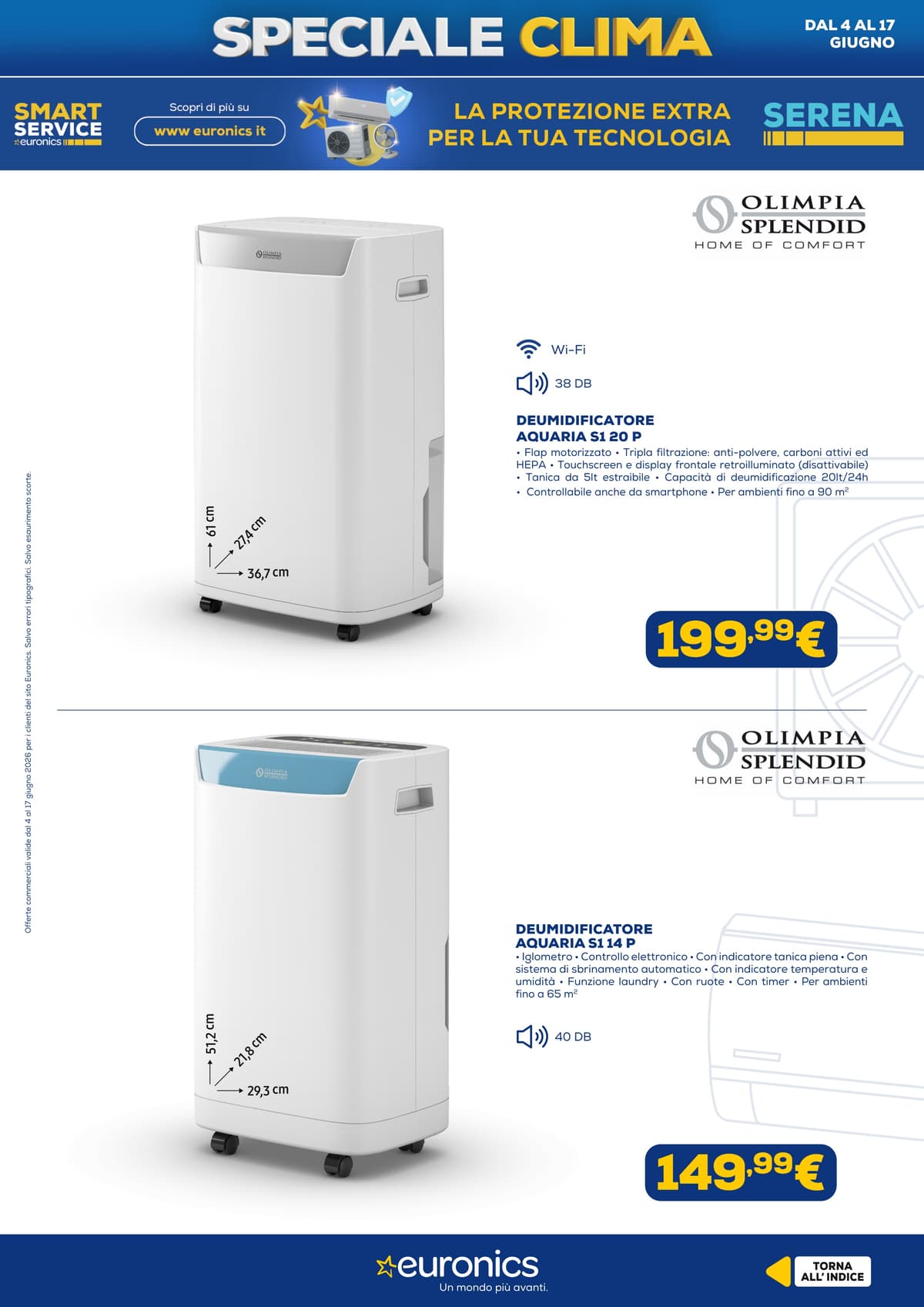 Pagina 22. del volantino Euronics - Speciale Clima dal 13/06/2026