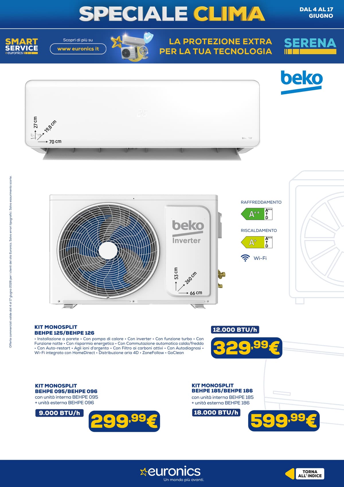 Pagina 4. del volantino Euronics - Speciale Clima dal 13/06/2026