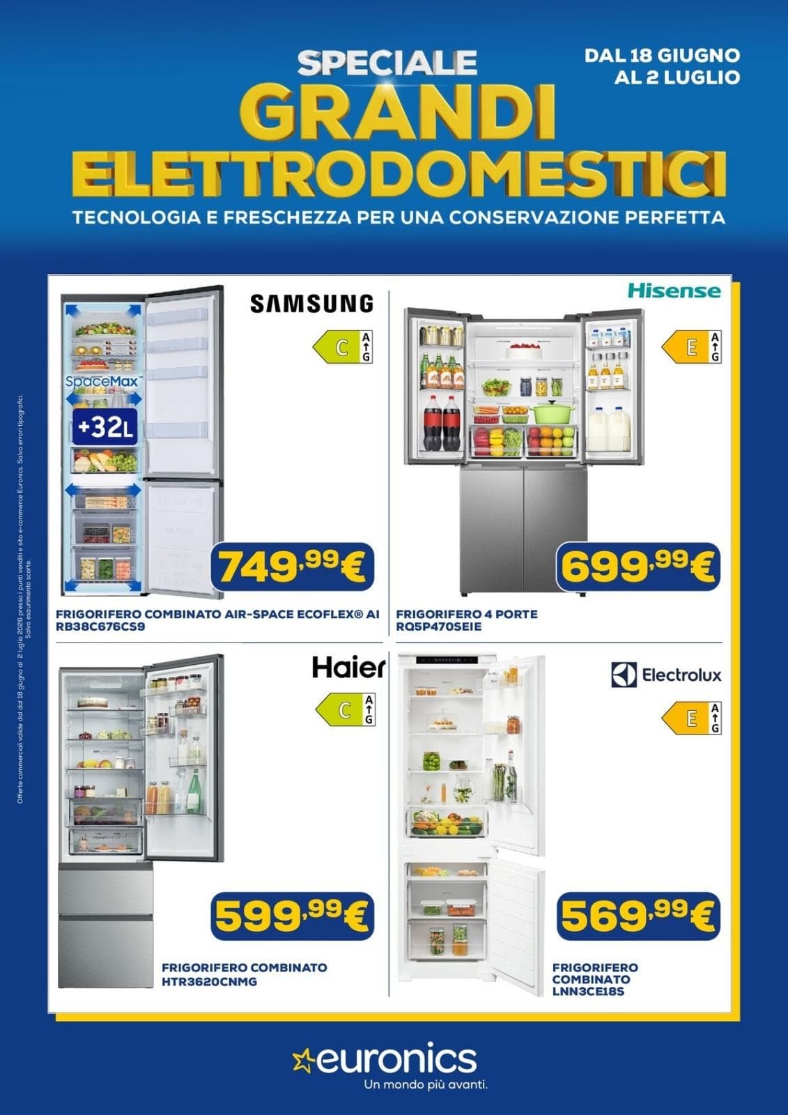 Pagina 1. del volantino Euronics - Grandi Elettrodomestici