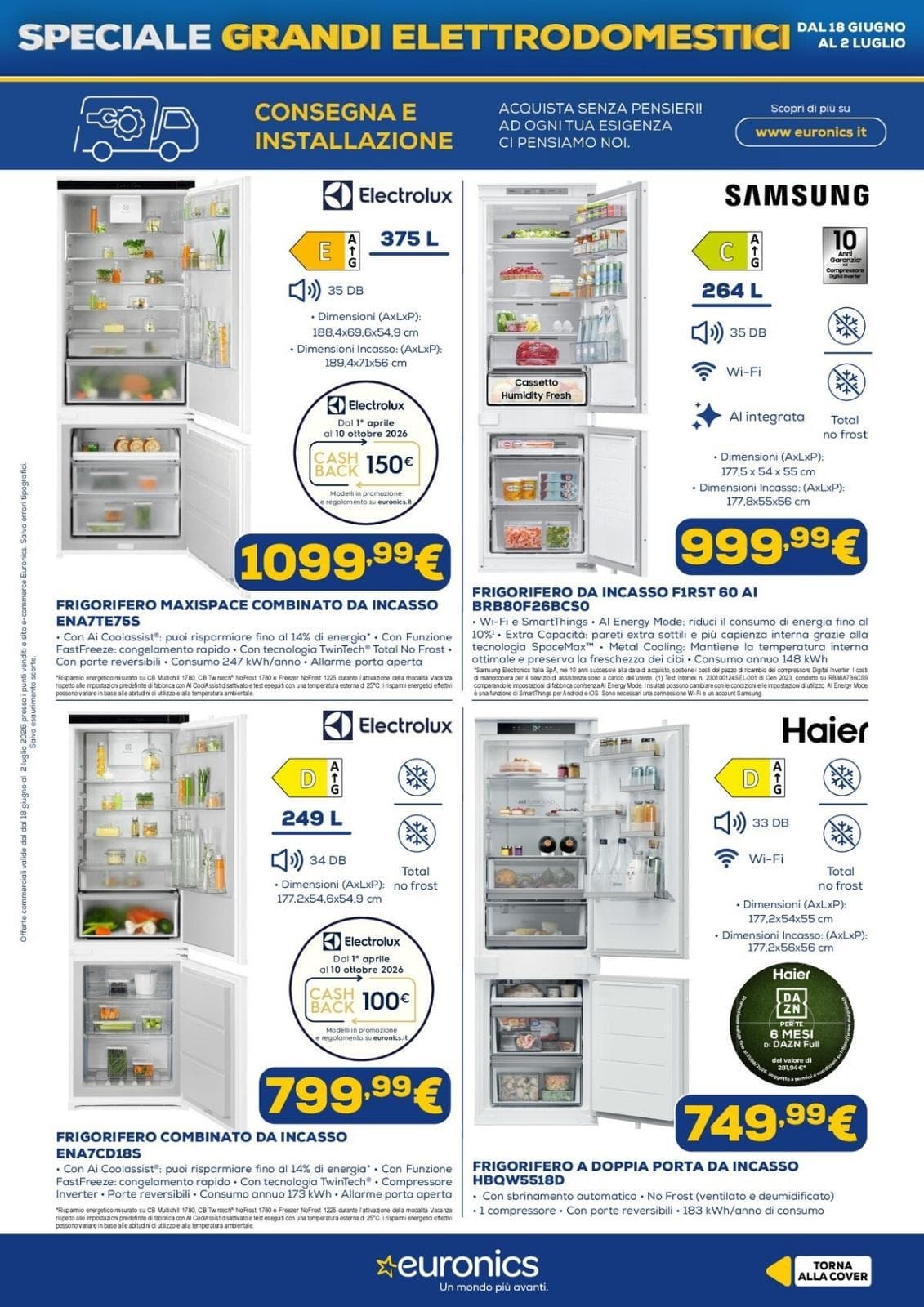 Pagina 3. del volantino Euronics - Grandi Elettrodomestici dal 23/06/2026