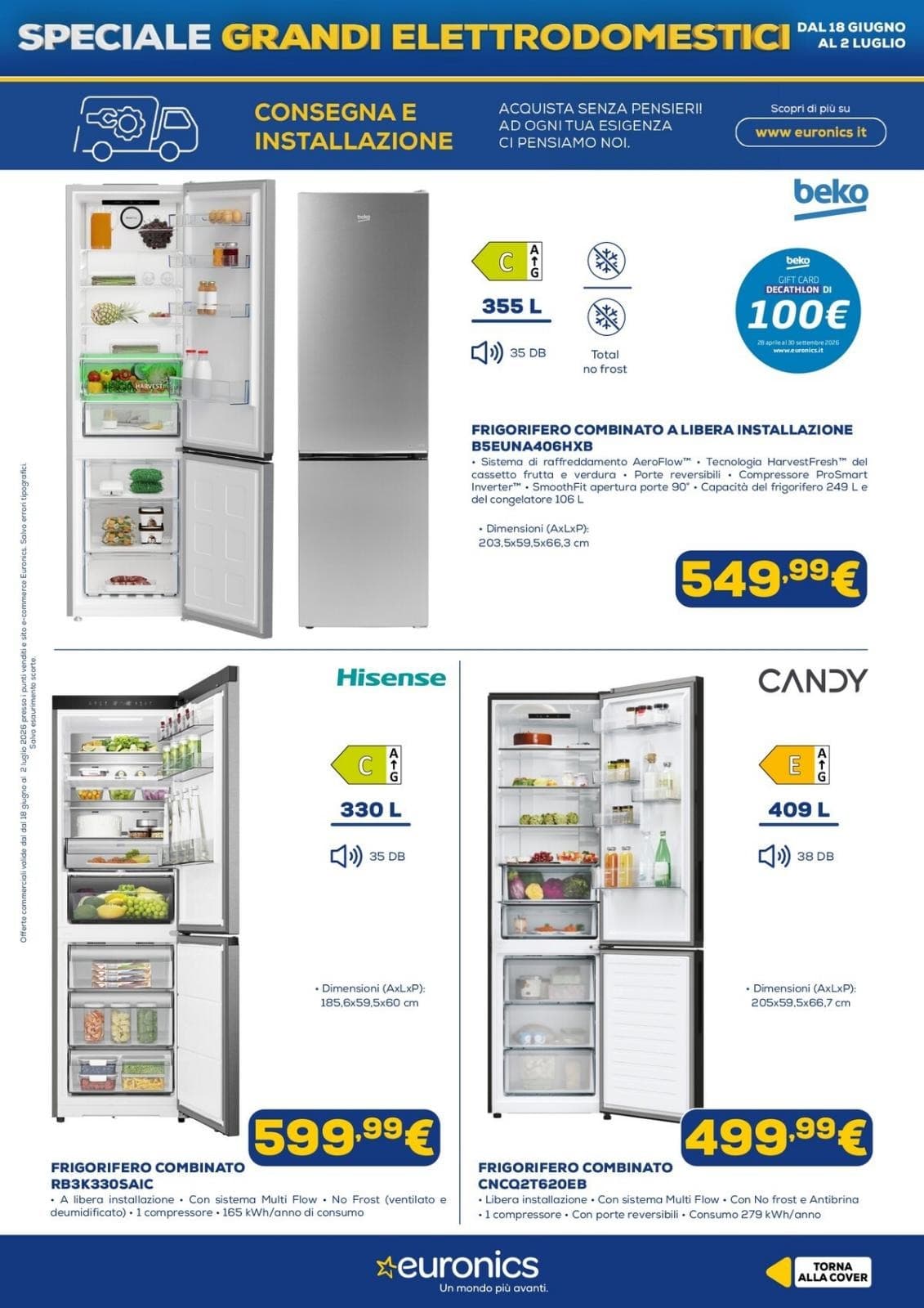 Pagina 9. del volantino Euronics - Grandi Elettrodomestici dal 23/06/2026