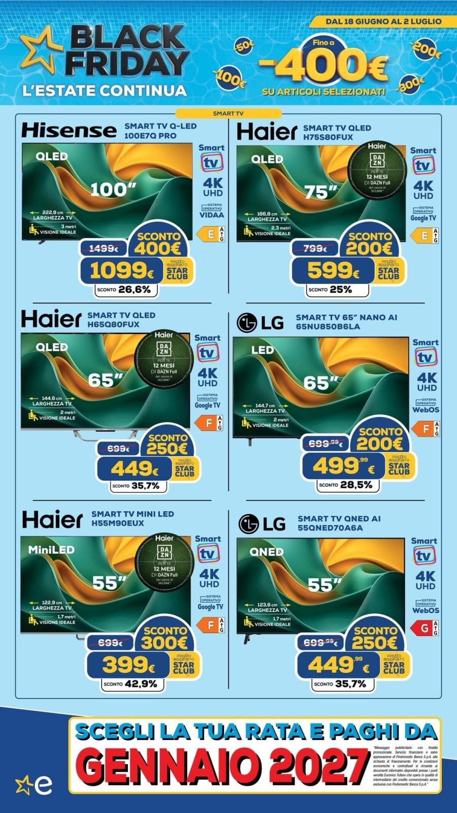 Pagina 2. del volantino Euronics - Black Friday Estate Continua dal 23/06/2026