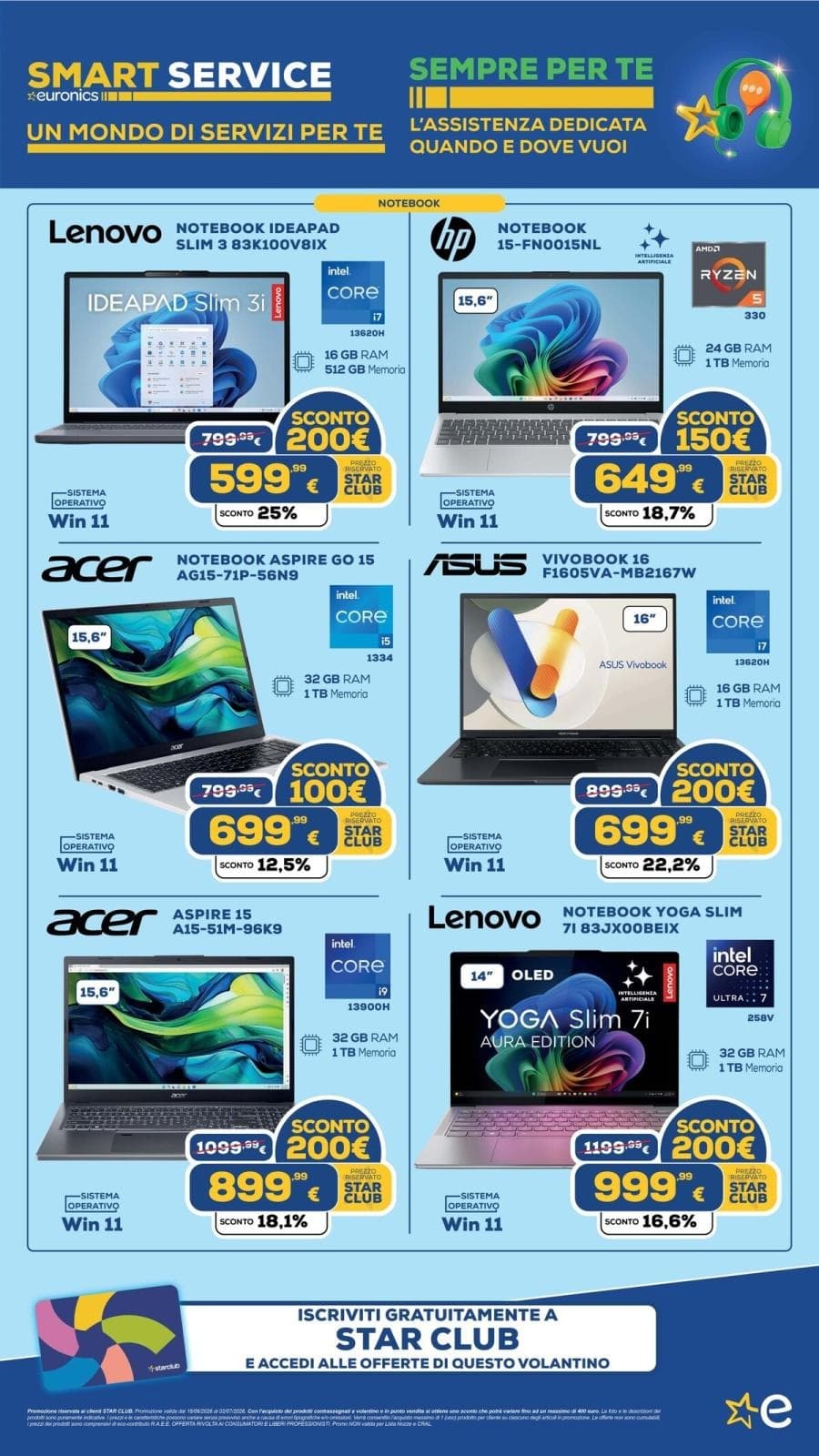 Pagina 7. del volantino Euronics - Black Friday Estate Continua dal 23/06/2026