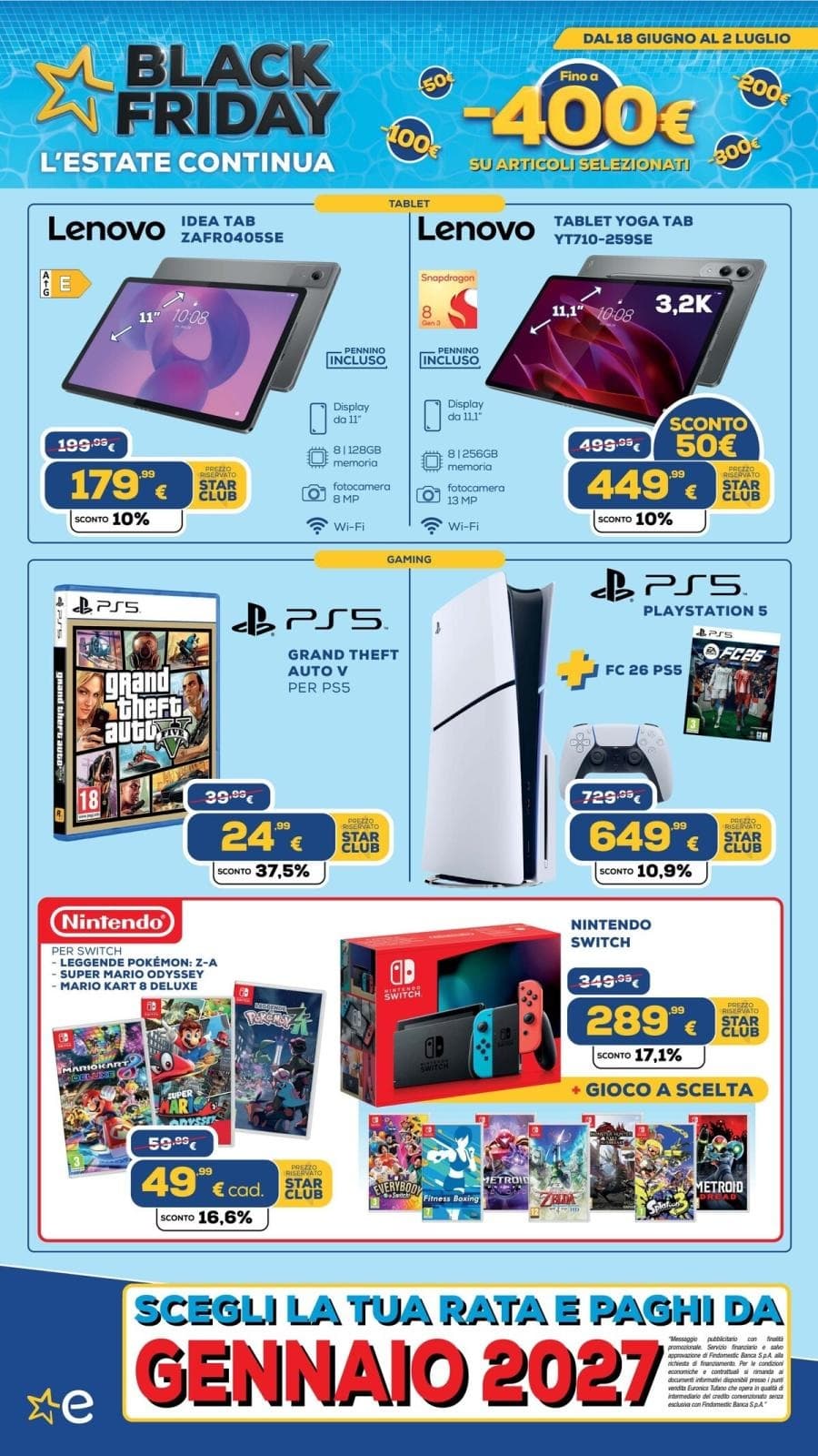 Pagina 10. del volantino Euronics - Black Friday Estate Continua dal 23/06/2026