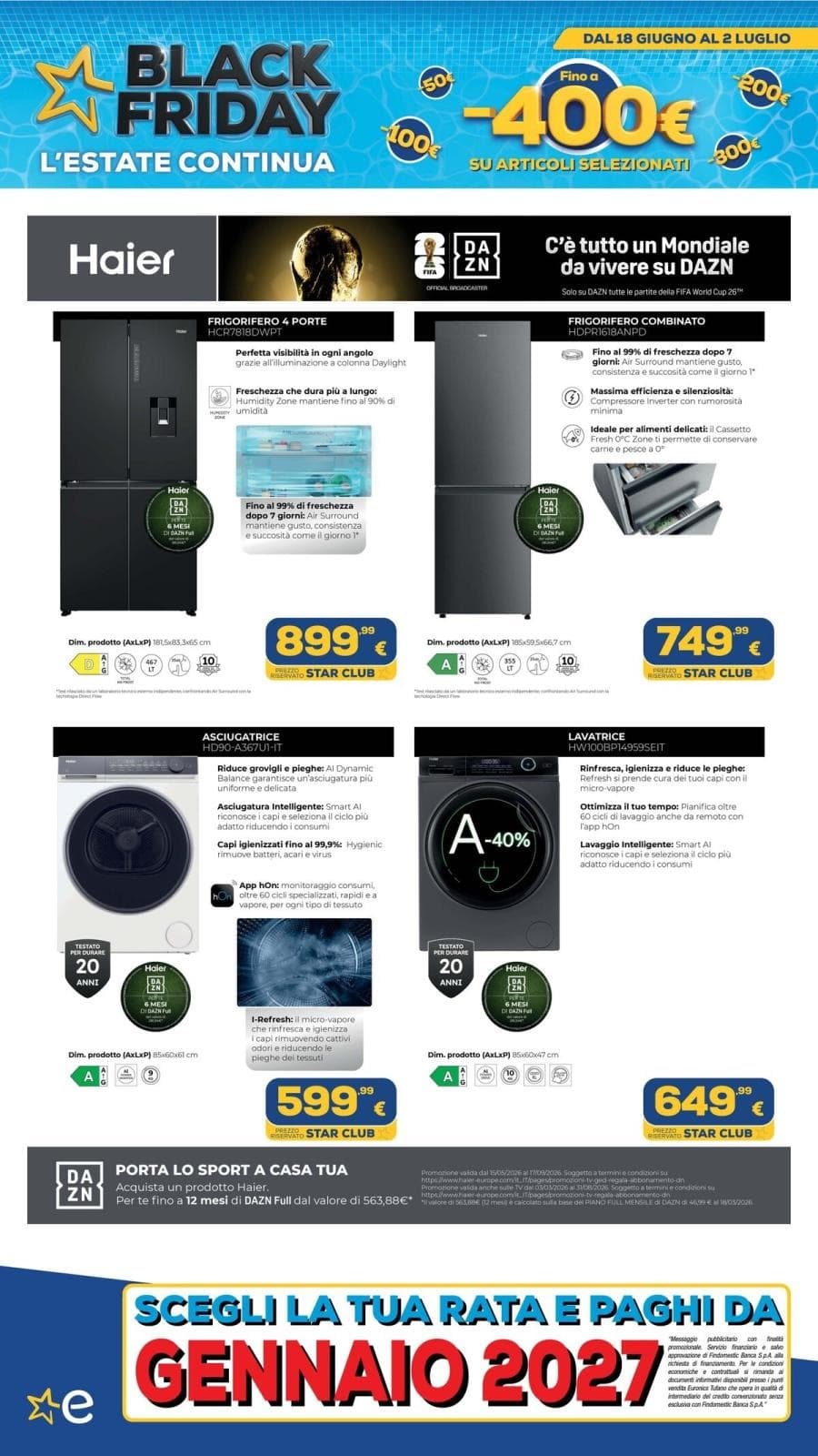 Pagina 22. del volantino Euronics - Black Friday Estate Continua dal 23/06/2026