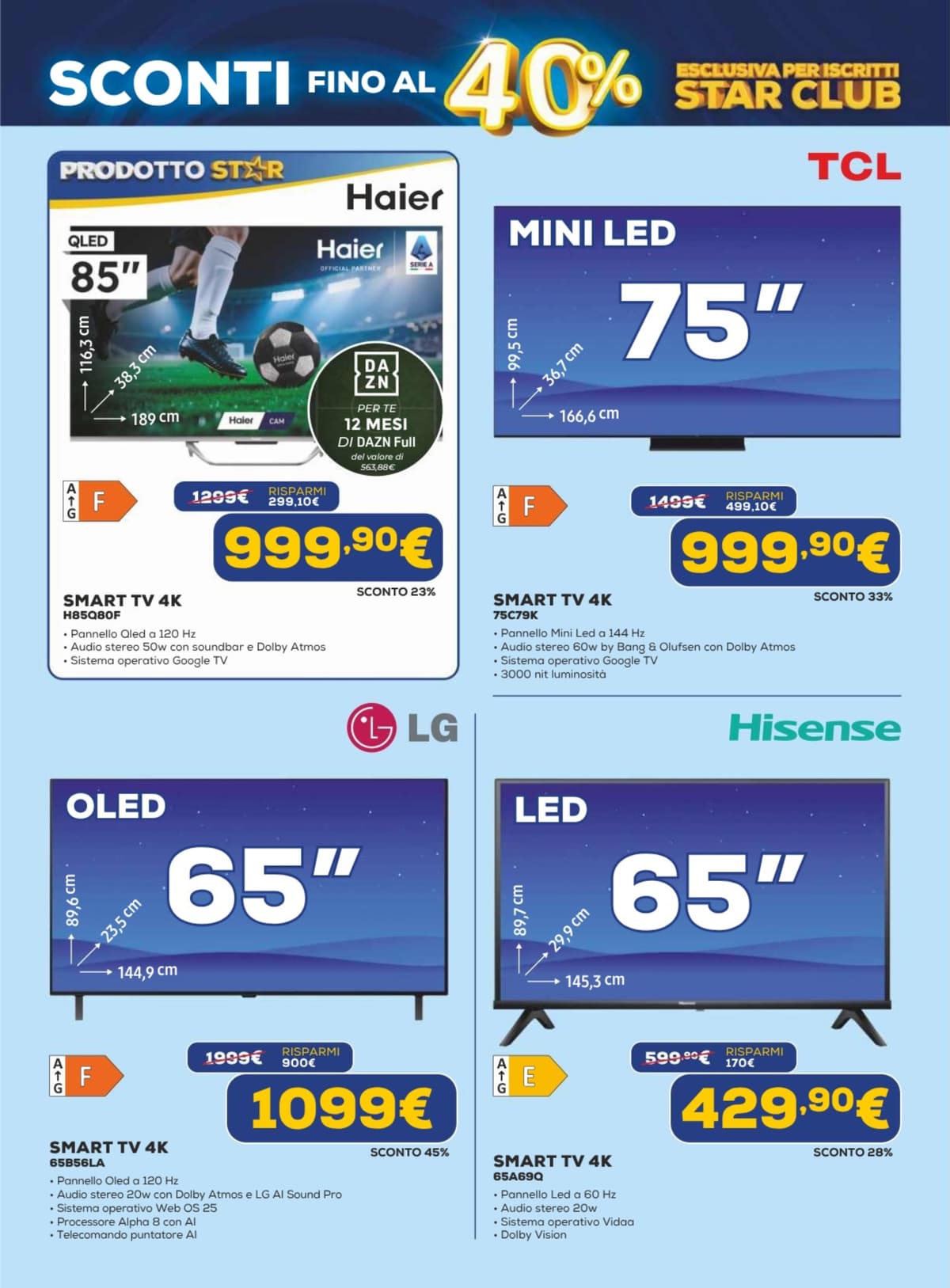 Pagina 13. del volantino Euronics - Facciamo A Metà