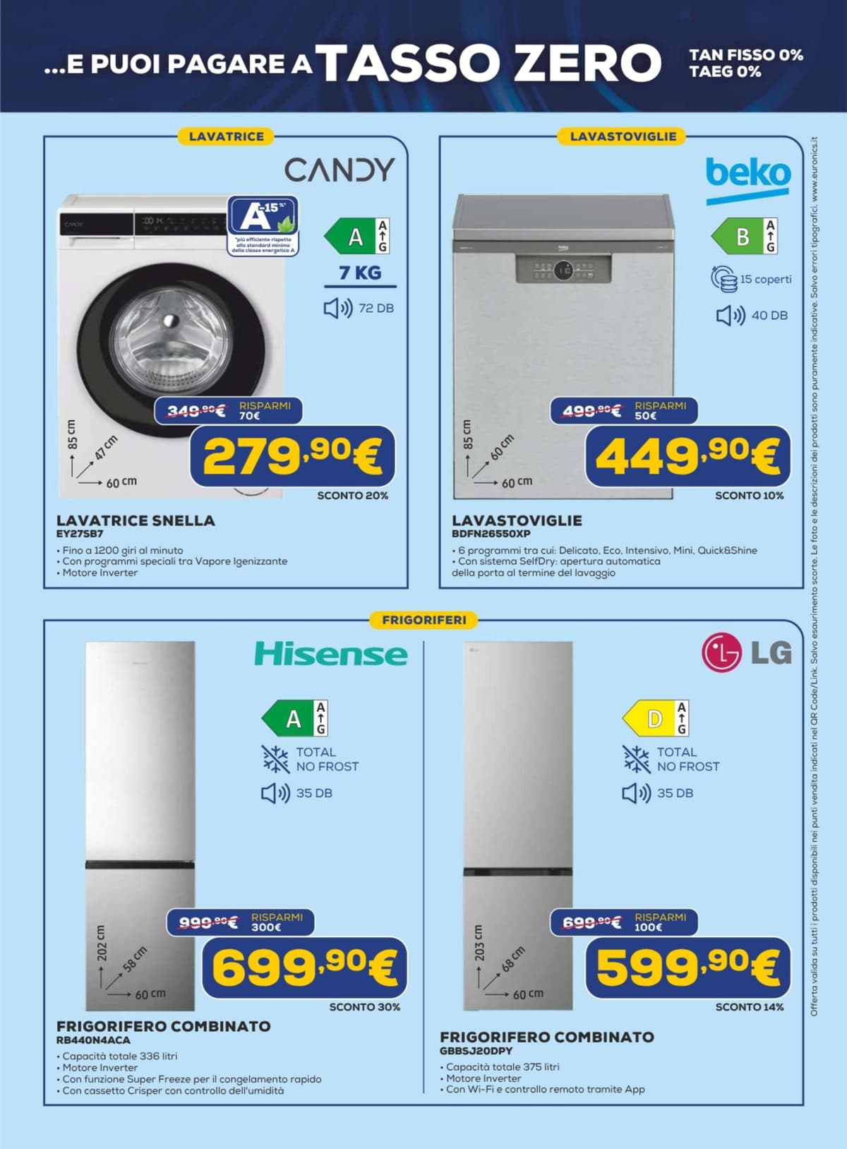 Pagina 18. del volantino Euronics - Facciamo A Metà