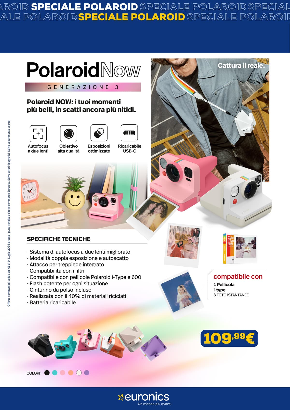 Pagina 2. del volantino Euronics - Speciale Polaroid