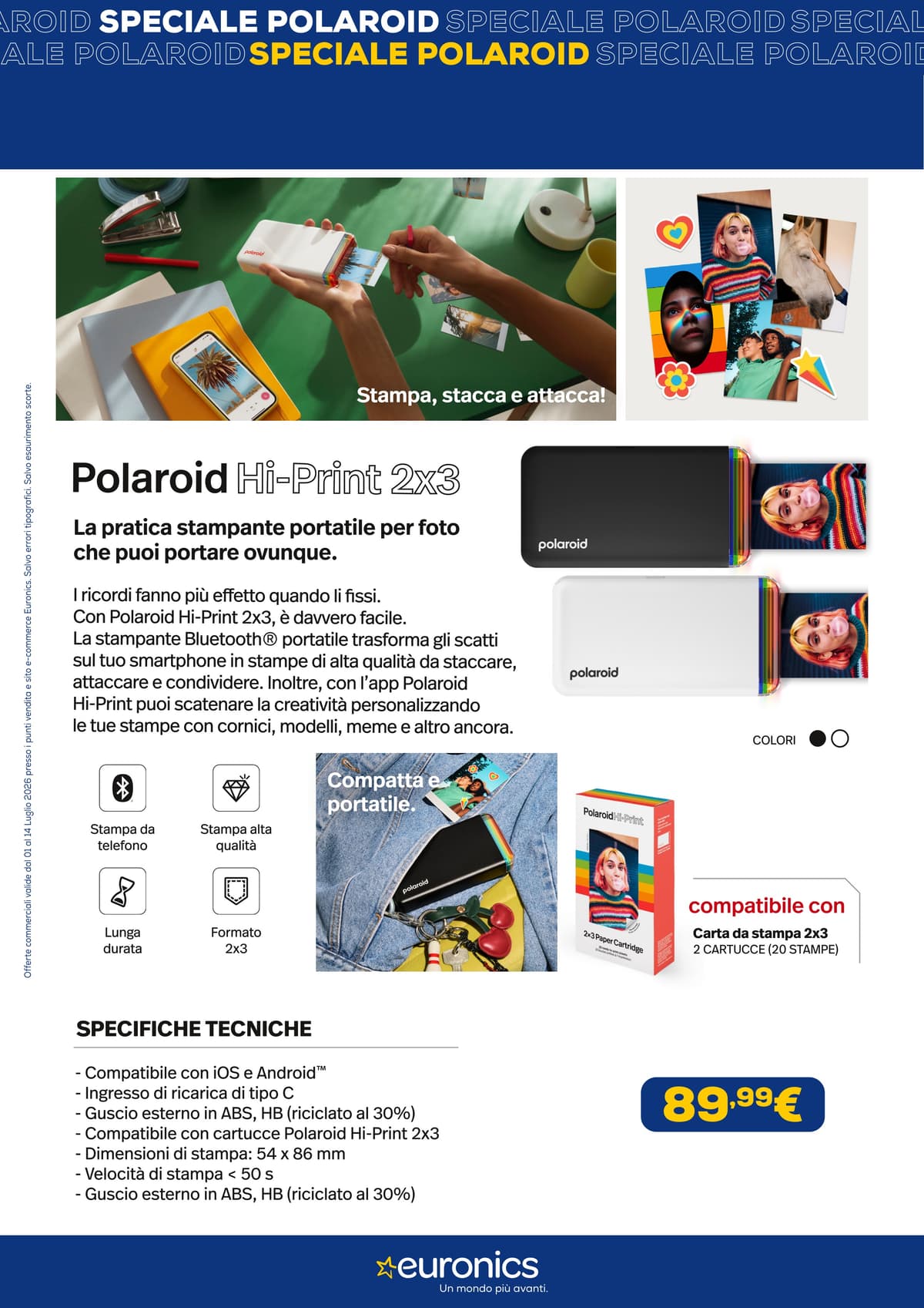 Pagina 4. del volantino Euronics - Speciale Polaroid