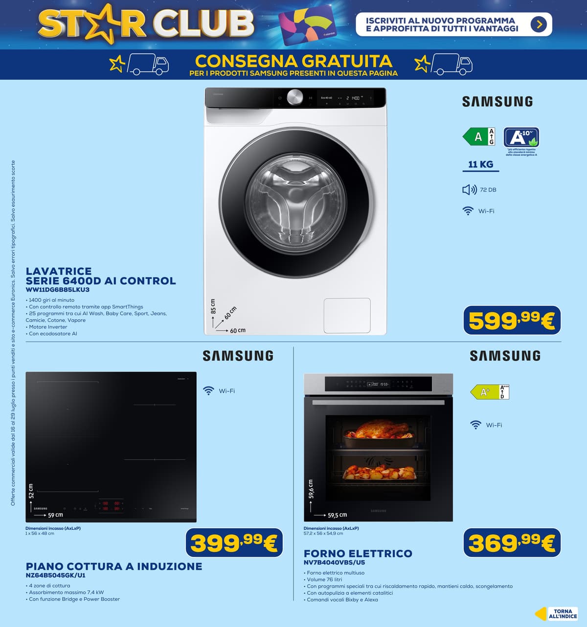 Pagina 14. del volantino Euronics - Star Club dal 28/07/2026