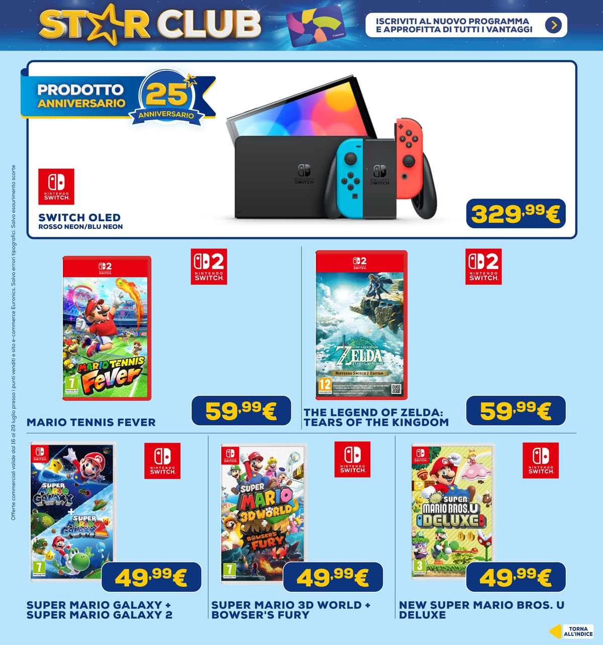 Pagina 29. del volantino Euronics - Star Club dal 28/07/2026