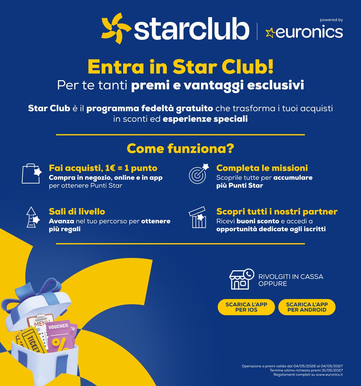Pagina 3. del volantino Euronics - Star Club dal 28/07/2026