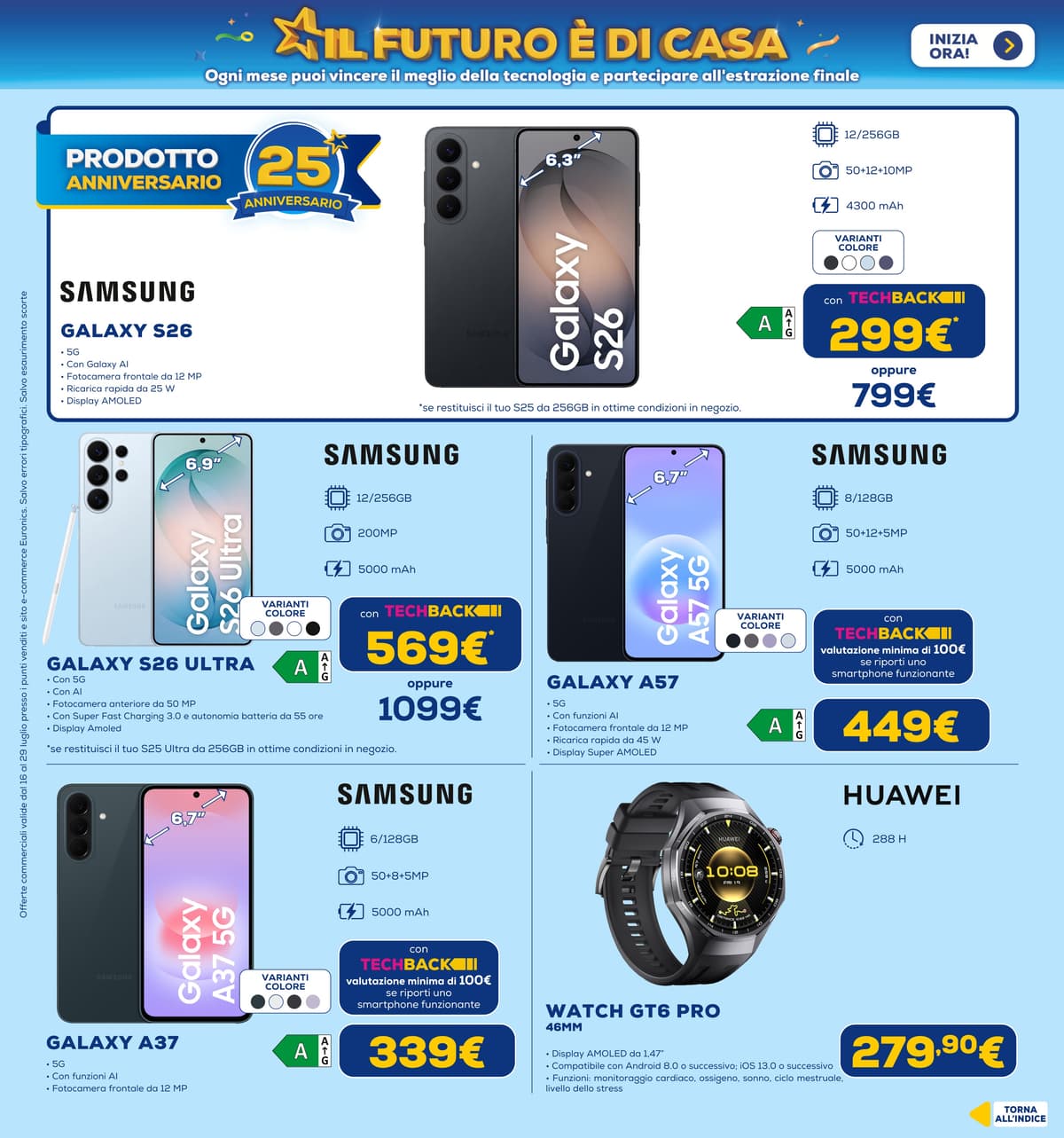 Pagina 6. del volantino Euronics - Star Club dal 28/07/2026