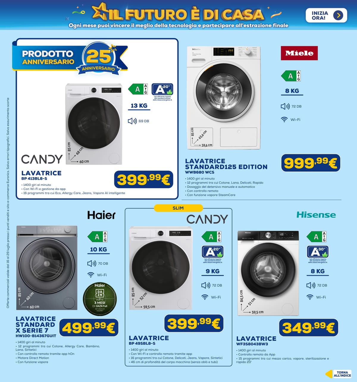 Pagina 9. del volantino Euronics - Star Club dal 28/07/2026