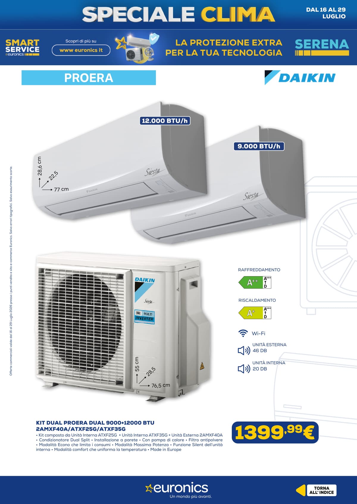 Pagina 9. del volantino Euronics - Speciale Clima dal 28/07/2026