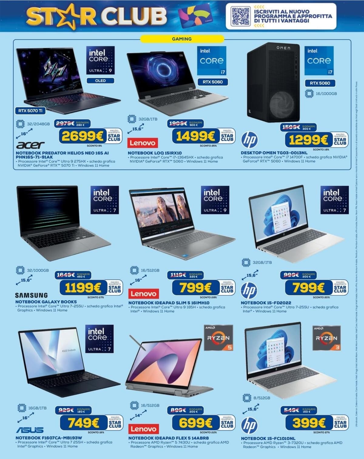 Pagina 8. del volantino Euronics - Star Club (Gruppo Dimo)