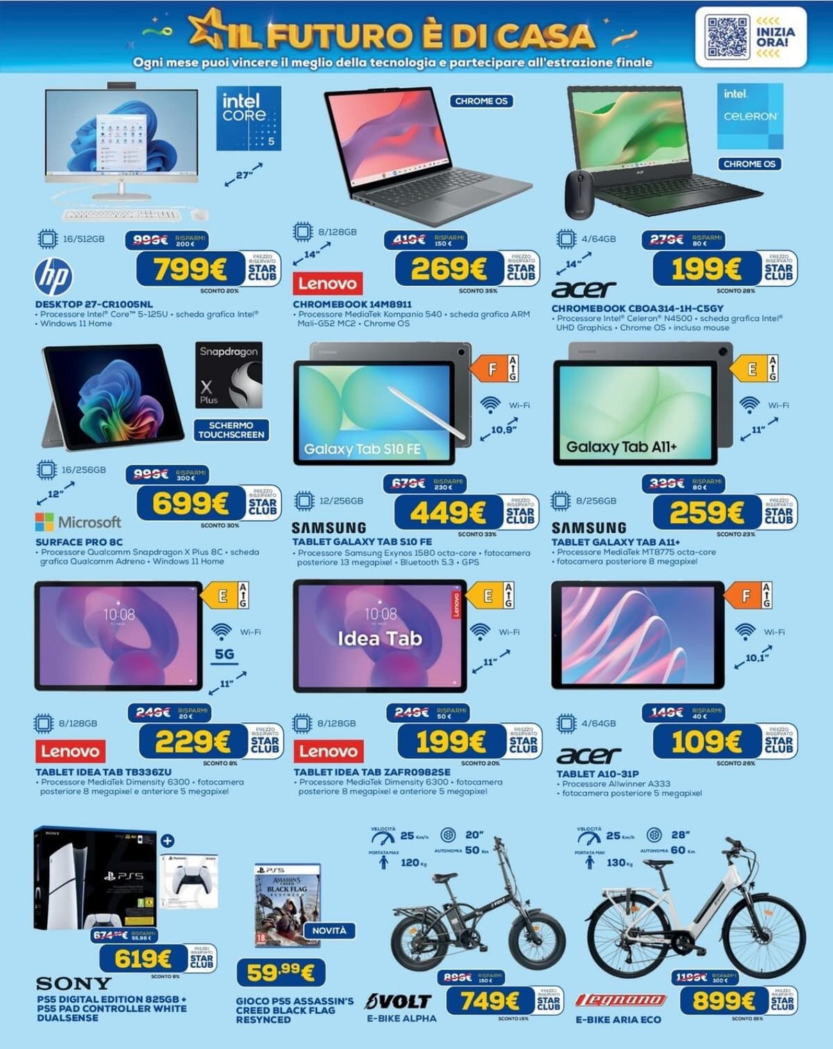 Pagina 9. del volantino Euronics - Star Club (Gruppo Dimo)