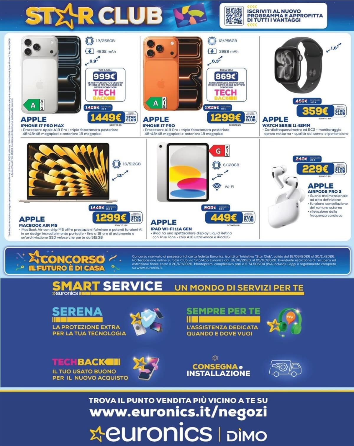 Pagina 12. del volantino Euronics - Star Club (Gruppo Dimo)