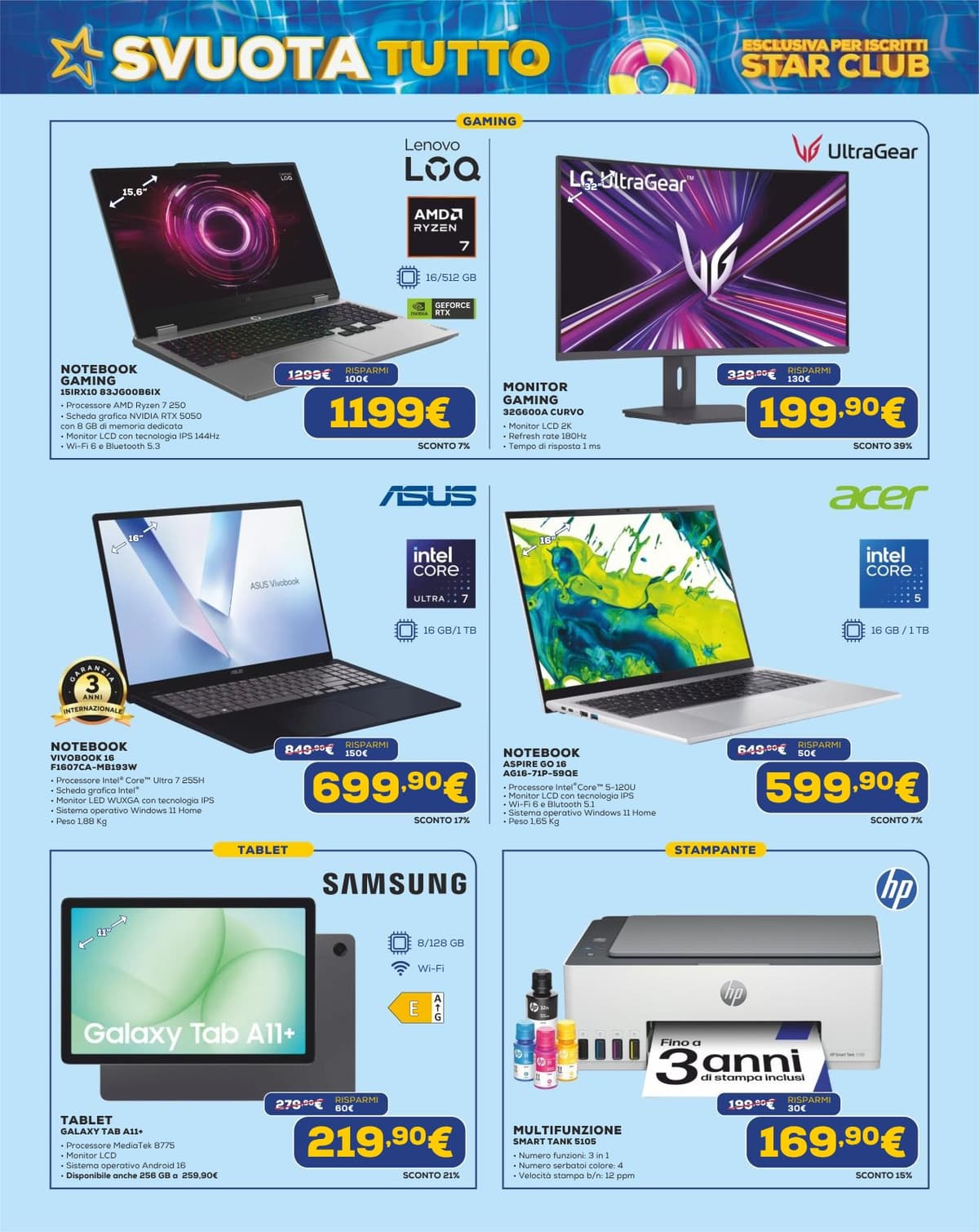 Pagina 6. del volantino Euronics - Svuota Tutto (CDS Butali) dal 23/08/2026