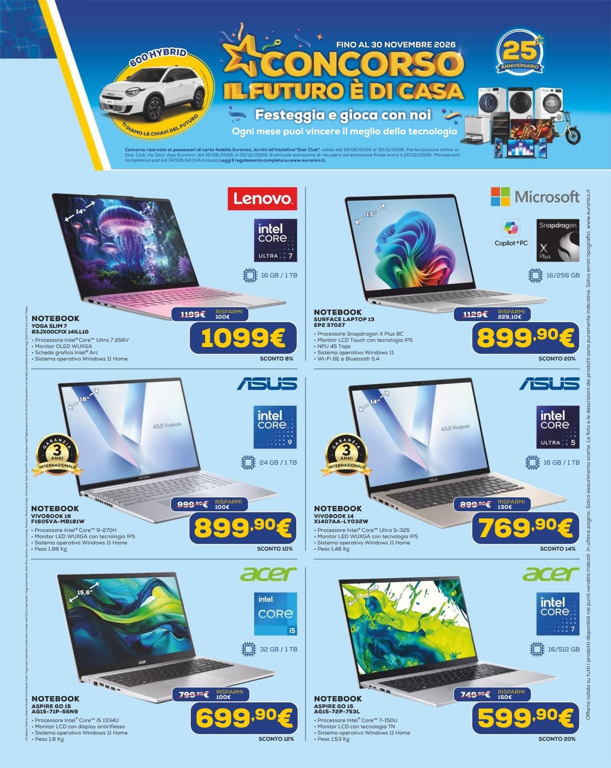 Pagina 7. del volantino Euronics - Svuota Tutto (CDS Butali)