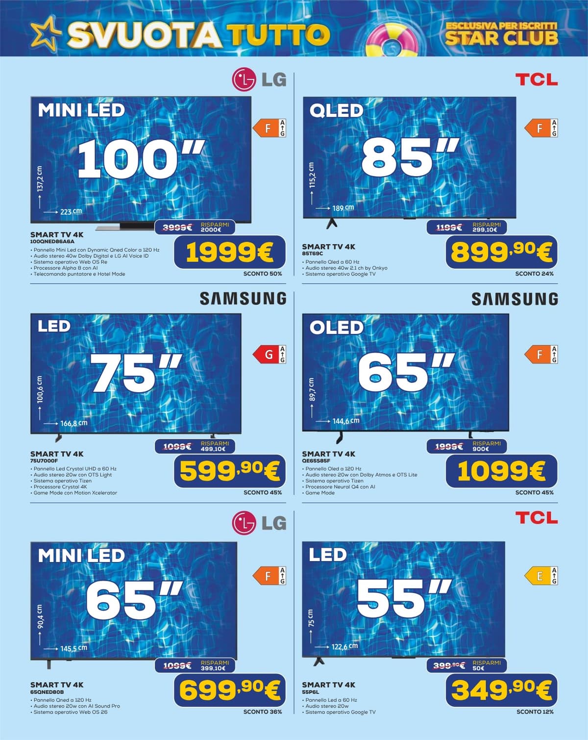 Pagina 10. del volantino Euronics - Svuota Tutto (CDS Butali) dal 23/08/2026