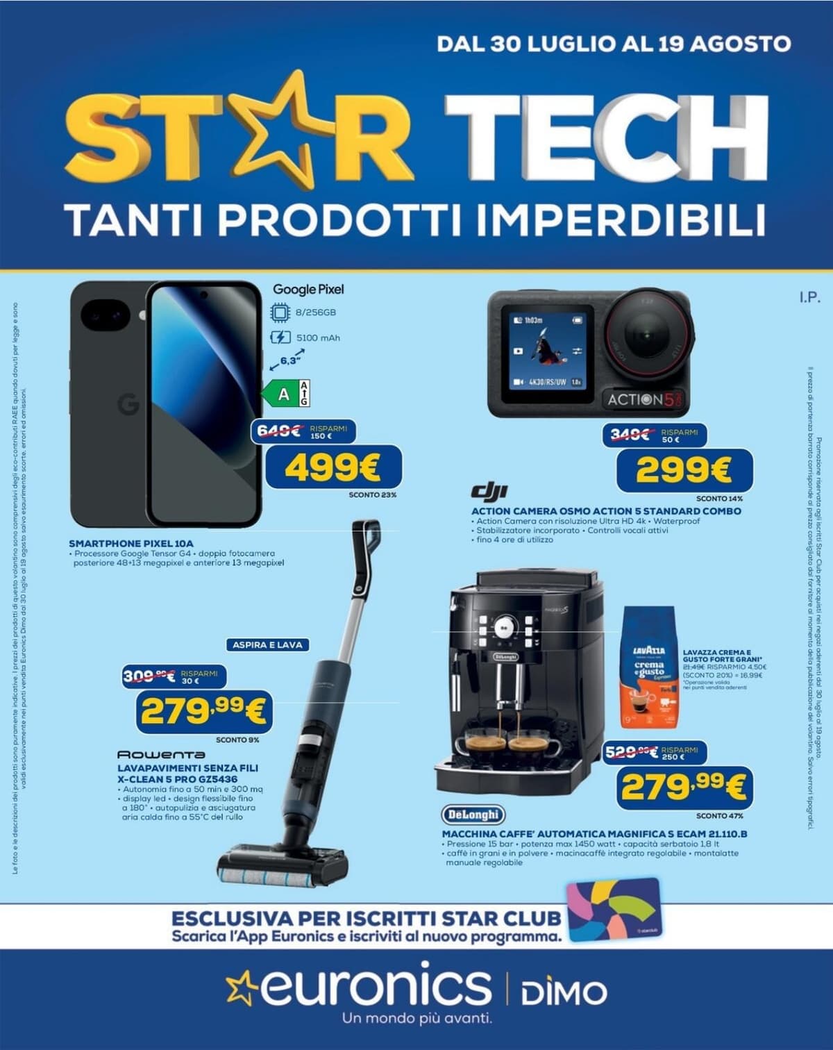 Pagina 1. del volantino Euronics - Star Tech (Dimo)