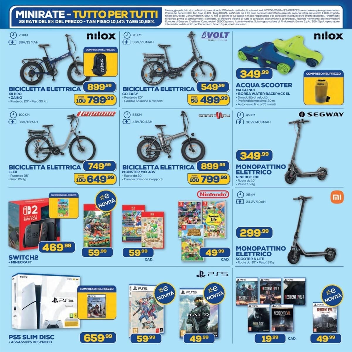 Pagina 7. del volantino Euronics - Più Prendi Meno Spendi (Siem) dal 23/08/2026