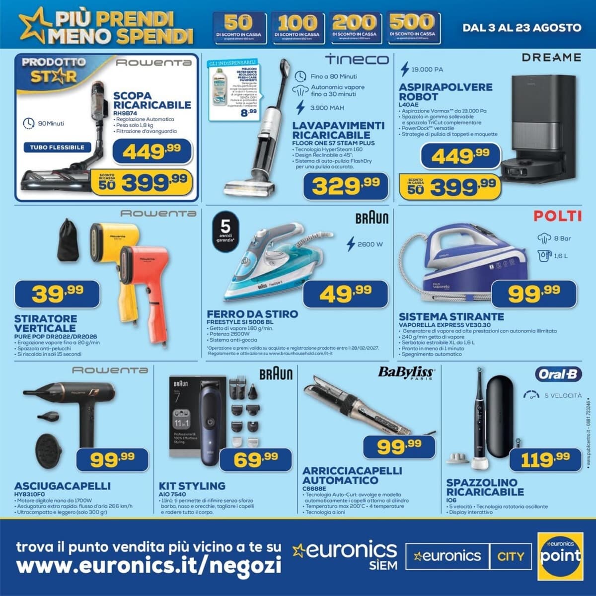 Pagina 12. del volantino Euronics - Più Prendi Meno Spendi (Siem) dal 23/08/2026