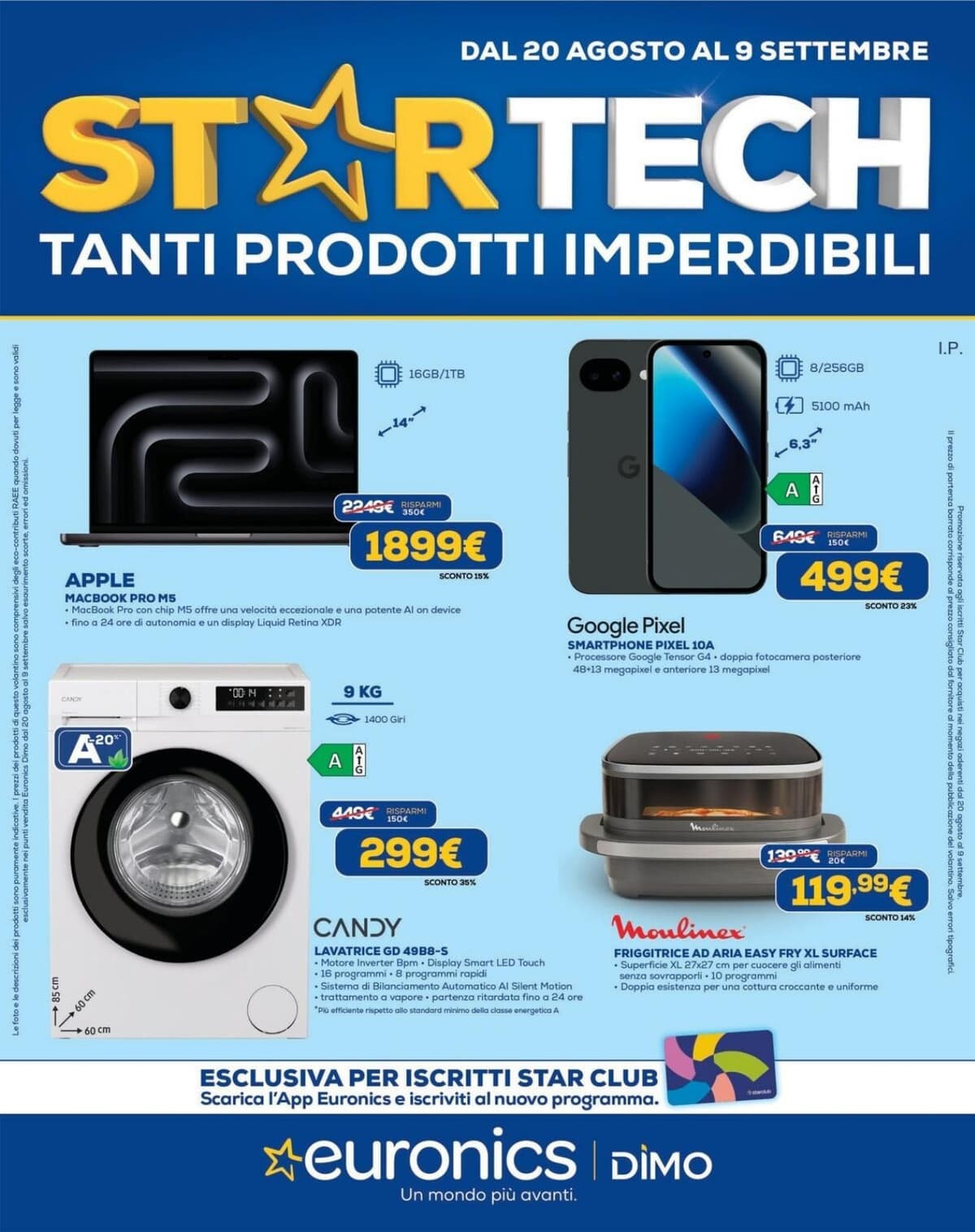Pagina 1. del volantino Euronics - Start Tech (Dimo)