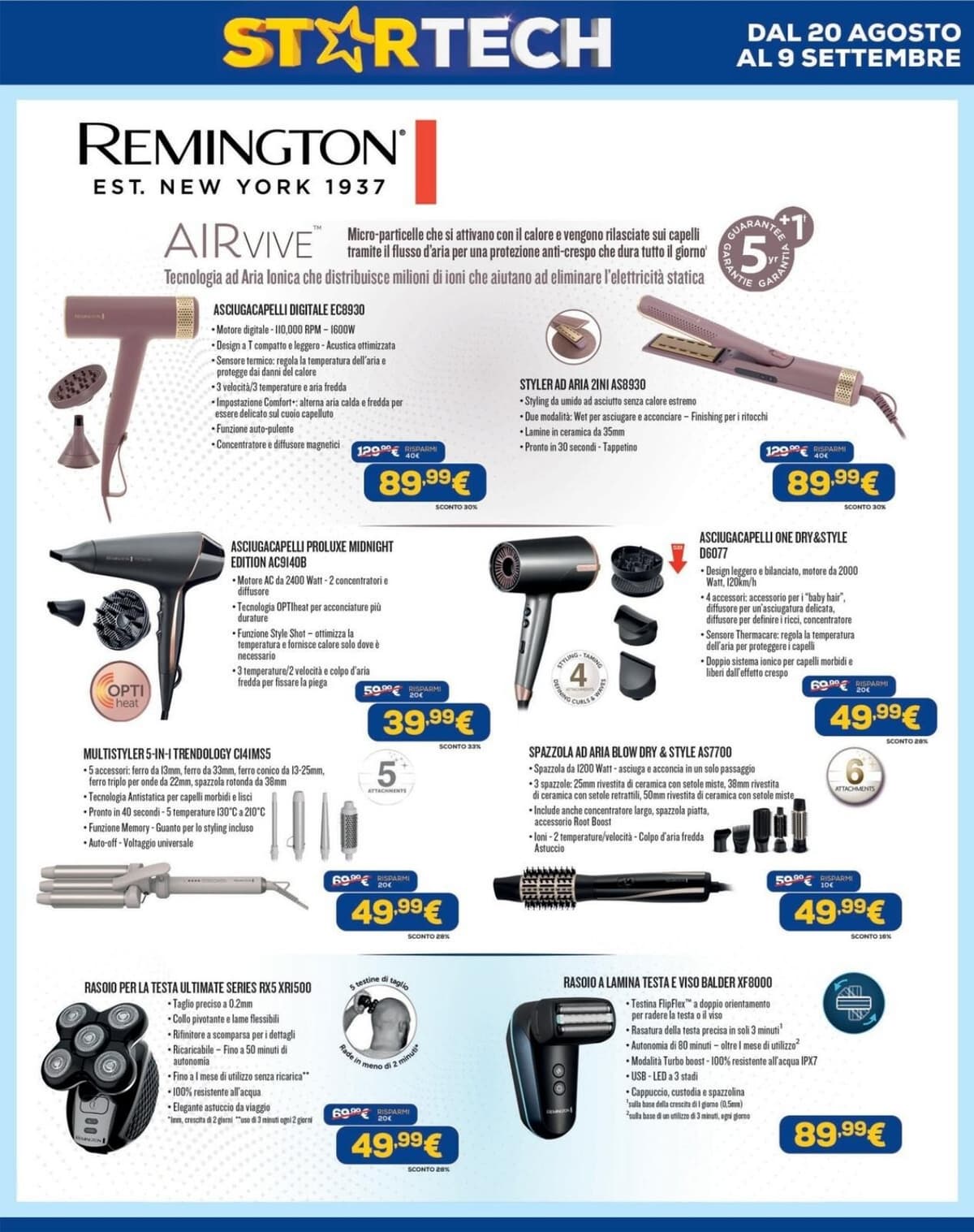 Pagina 8. del volantino Euronics - Start Tech (Dimo) dal 23/08/2026
