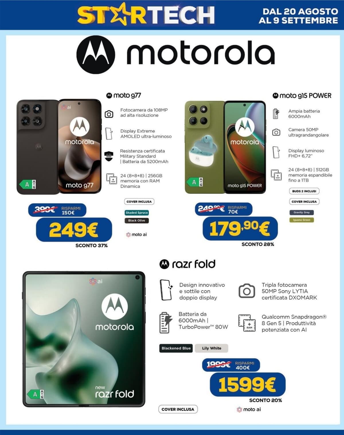 Pagina 9. del volantino Euronics - Start Tech (Dimo)