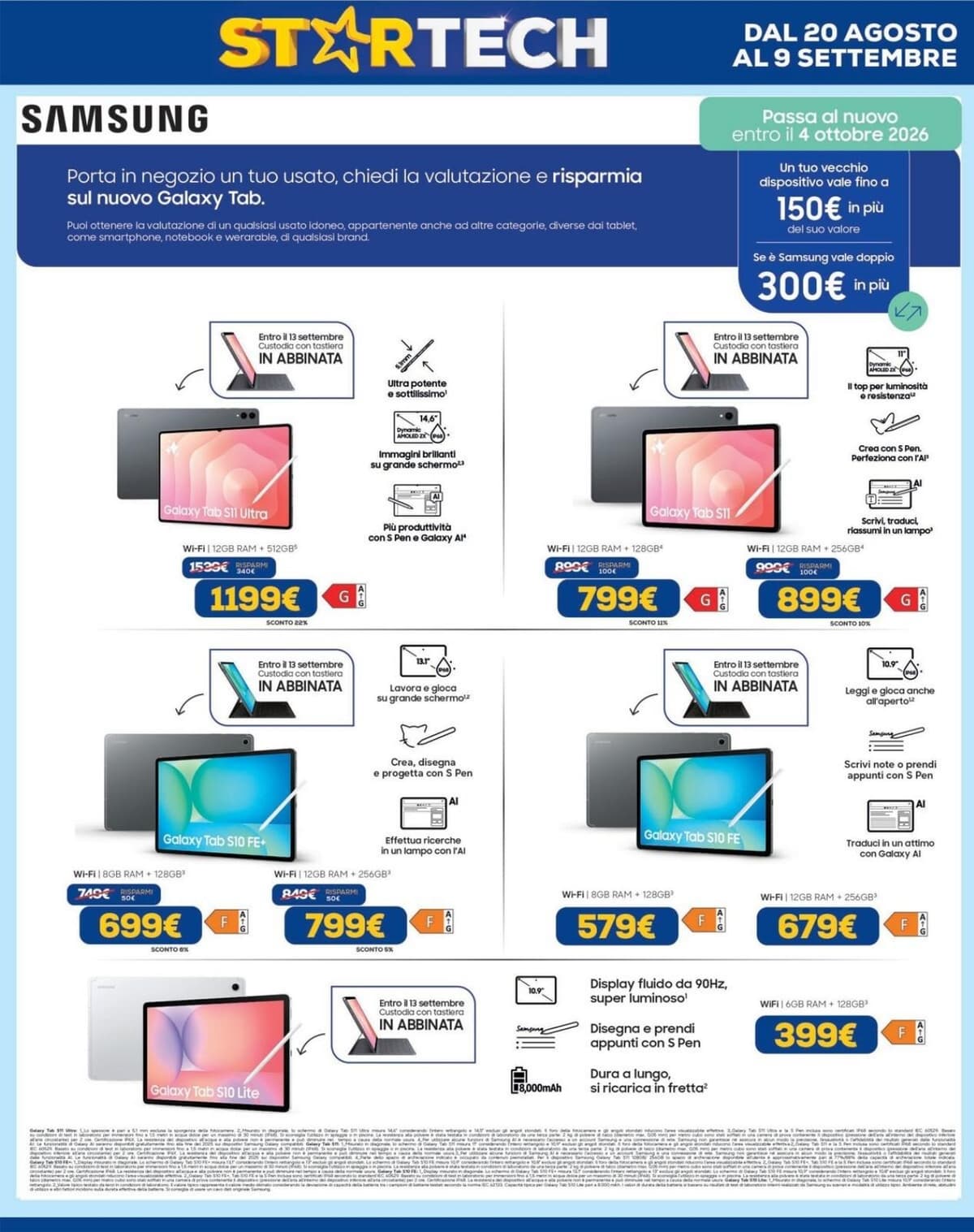 Pagina 11. del volantino Euronics - Start Tech (Dimo)