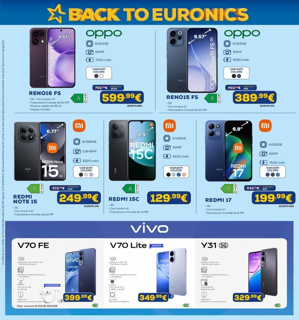 Pagina 6. del volantino Euronics - Back To Euronics (La Via Lattea)