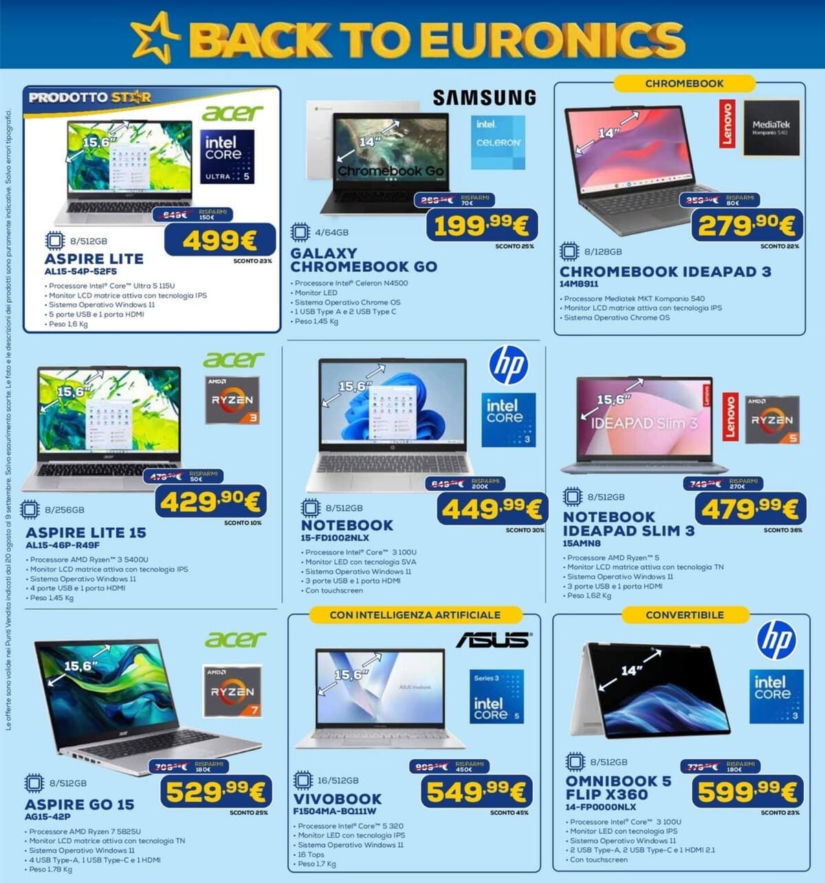 Pagina 31. del volantino Euronics - Back To Euronics (La Via Lattea)