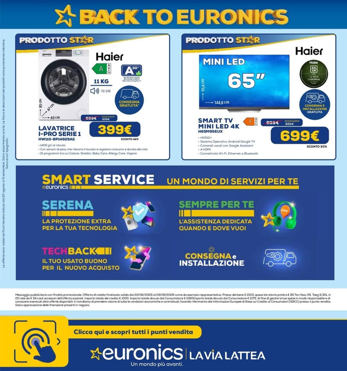 Pagina 41. del volantino Euronics - Back To Euronics (La Via Lattea) dal 23/08/2026