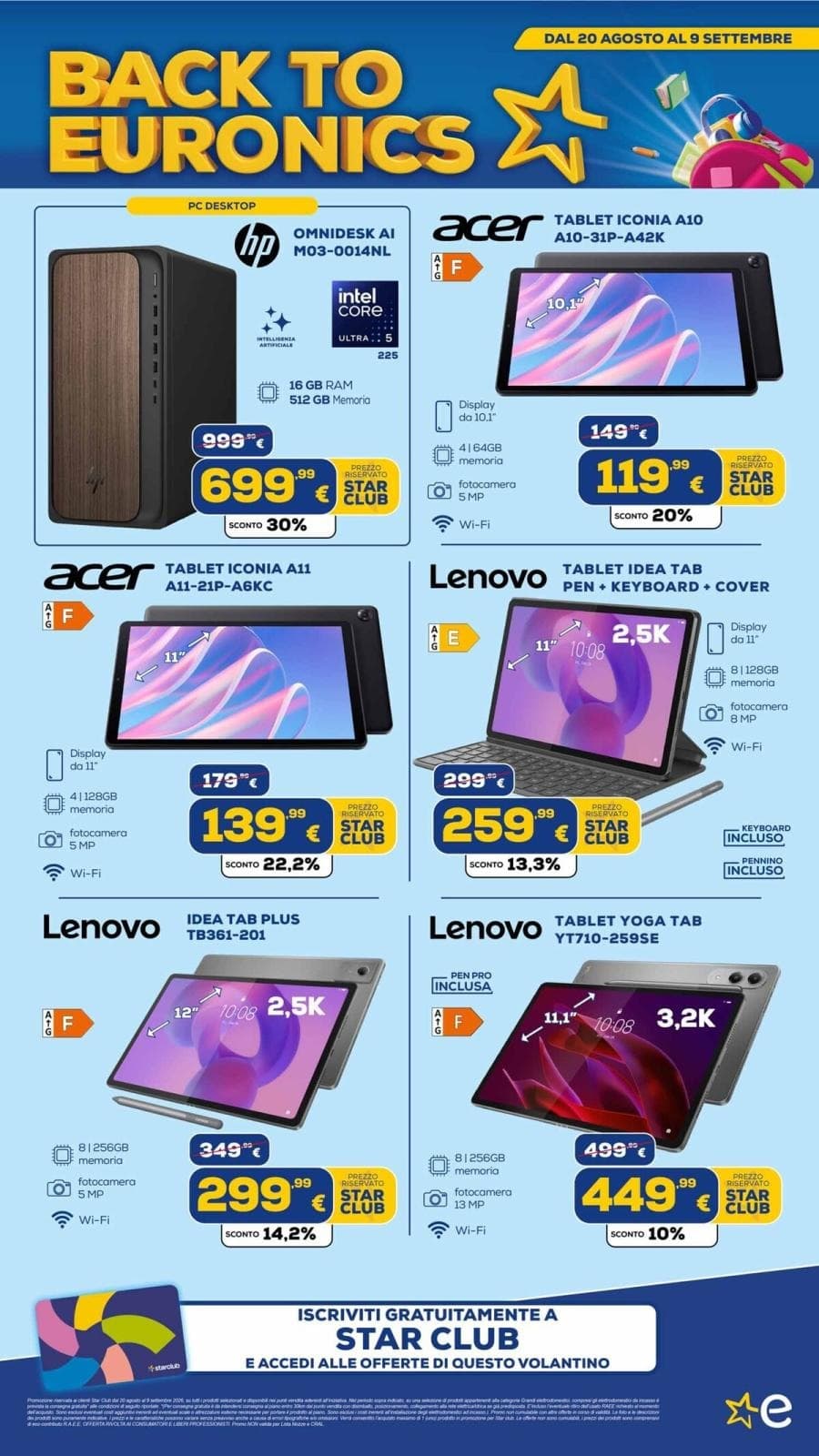 Pagina 5. del volantino Euronics - Riparti Con Le Offerte (Tufano) dal 23/08/2026