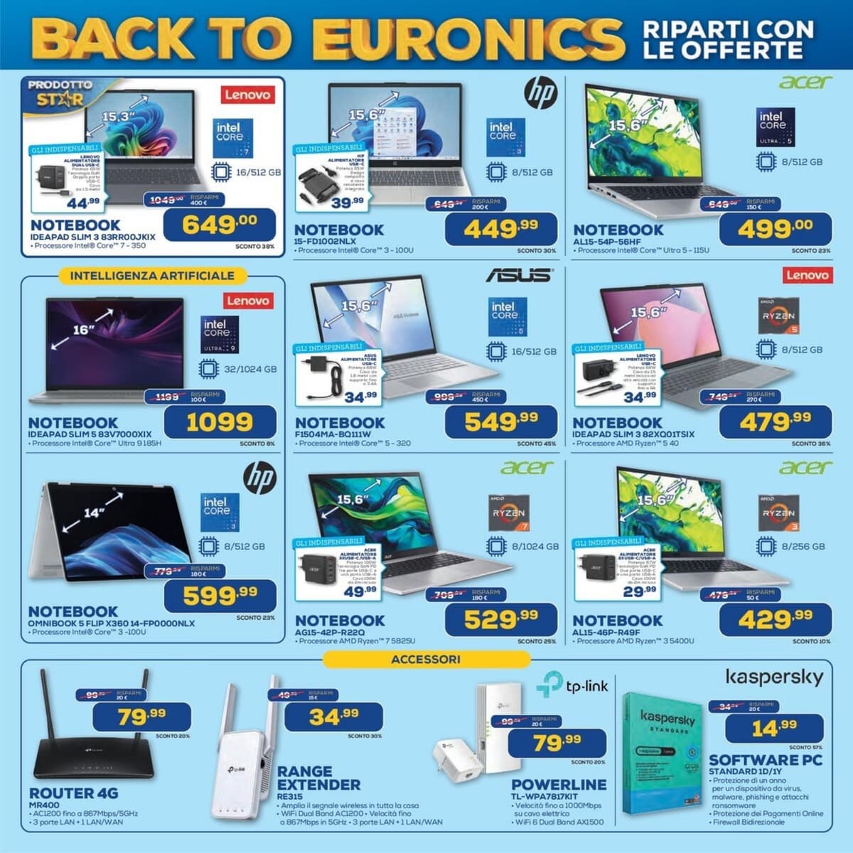 Pagina 2. del volantino Euronics - Riparti Con Le Offerte (Siem) dal 24/08/2026