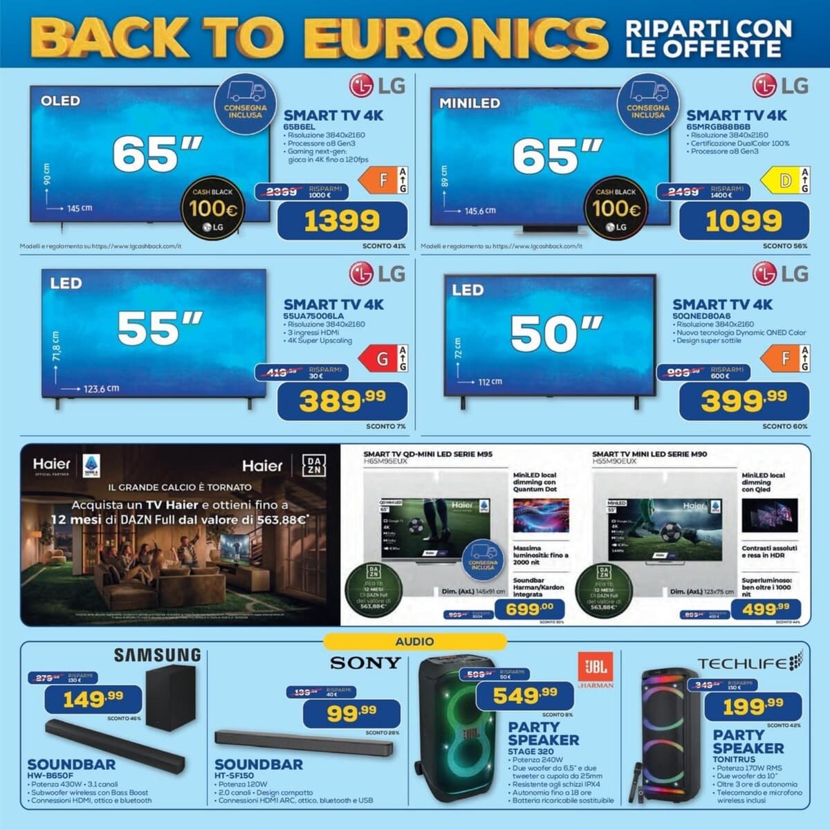 Pagina 6. del volantino Euronics - Riparti Con Le Offerte (Siem) dal 24/08/2026
