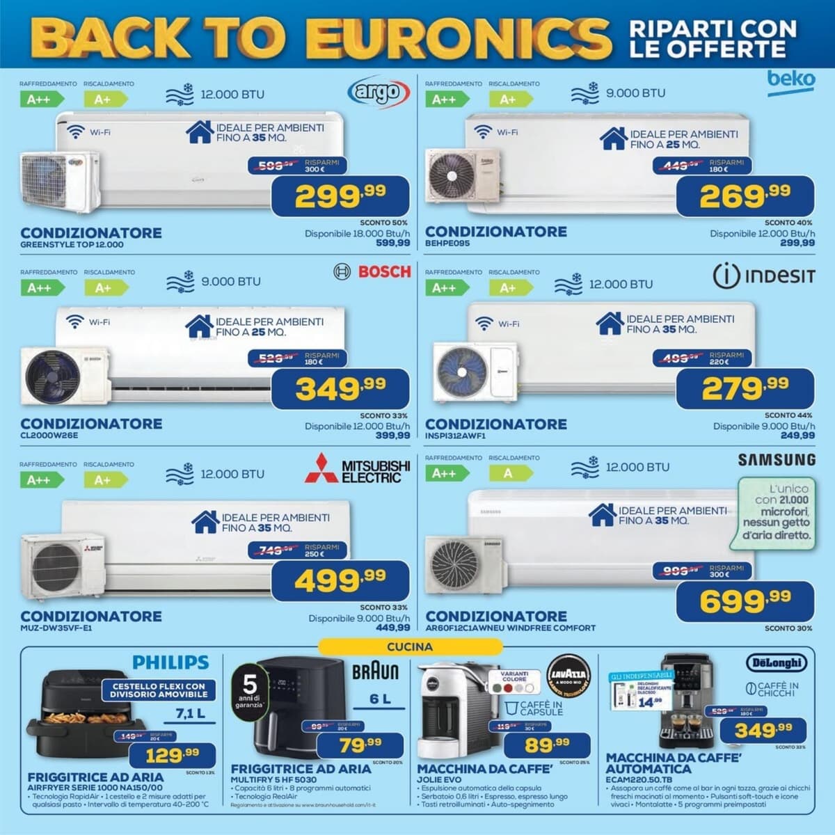Pagina 10. del volantino Euronics - Riparti Con Le Offerte (Siem) dal 24/08/2026