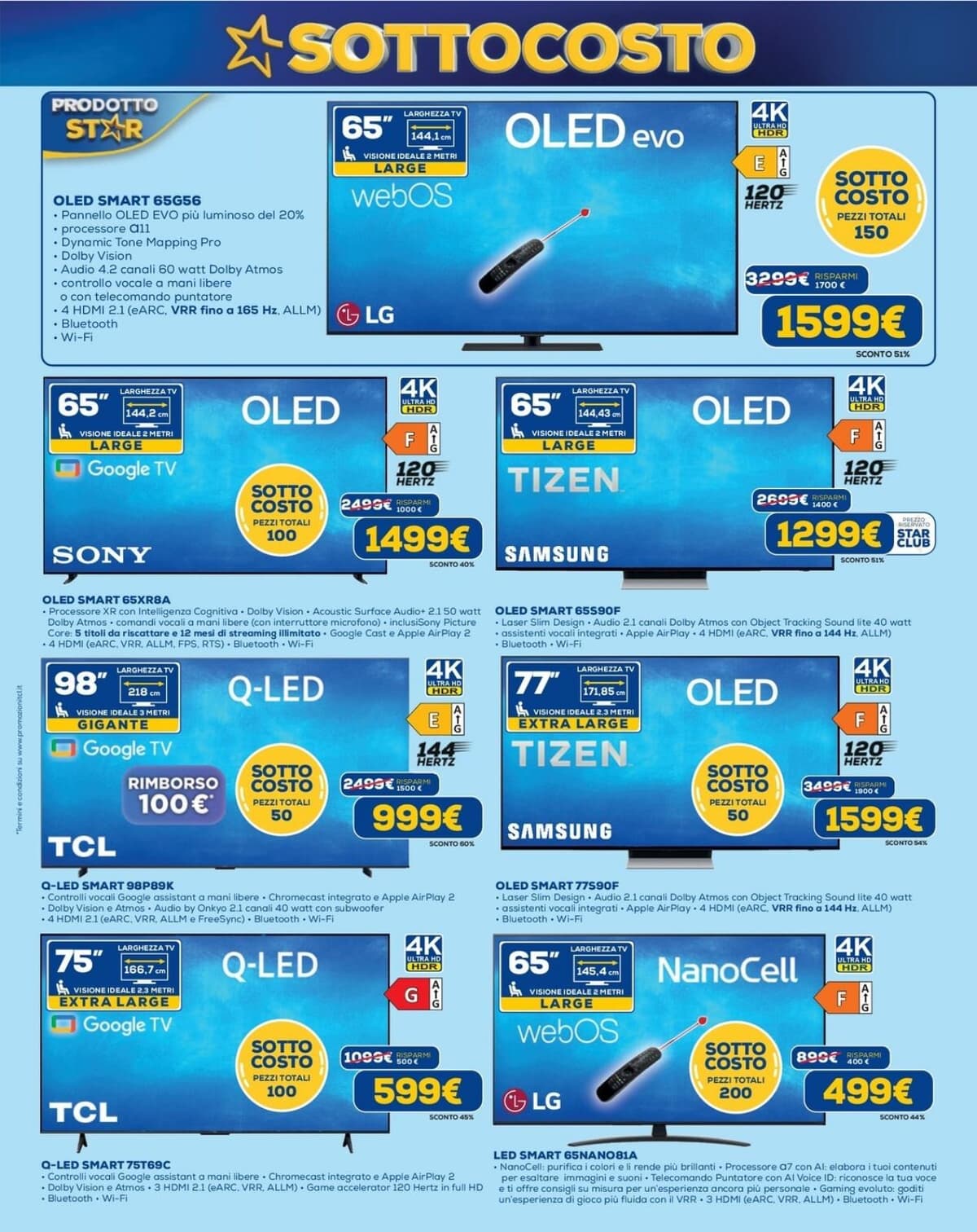 Pagina 6. del volantino Euronics - Sotto Costo (Dimo)