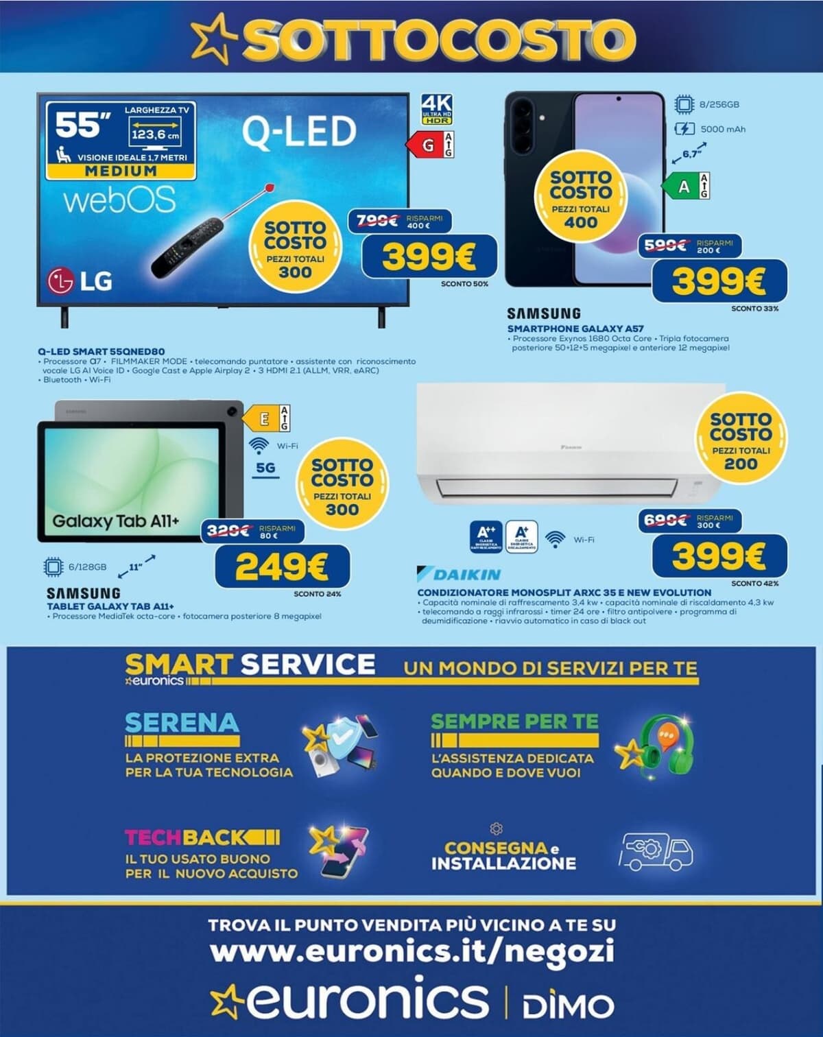 Pagina 14. del volantino Euronics - Sotto Costo (Dimo)