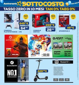 Pagina 10 del volantino Euronics Anniversario Sottocosto (Lavia Latella)