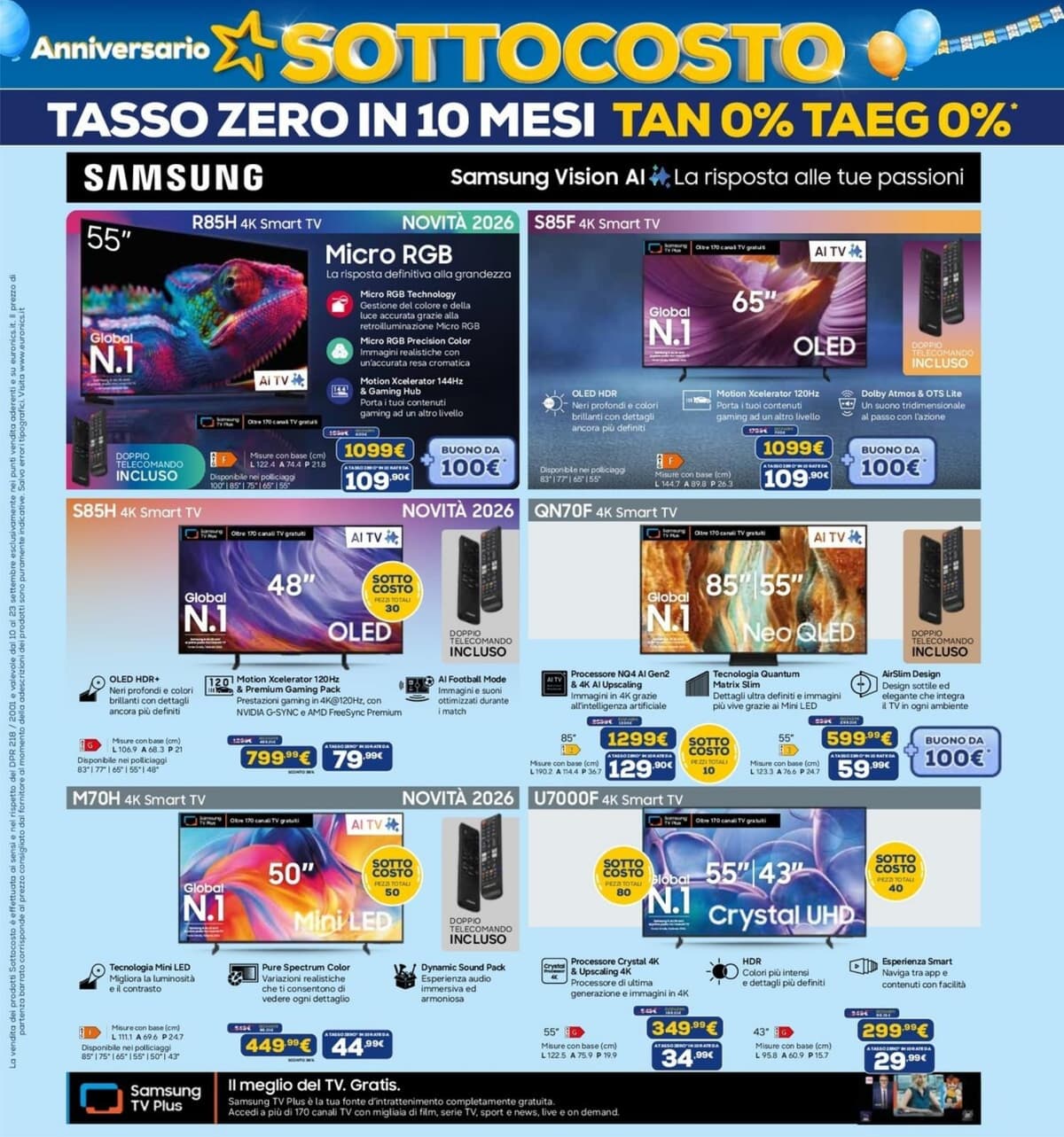 Pagina 15. del volantino Euronics - Anniversario Sottocosto (Lavia Latella)