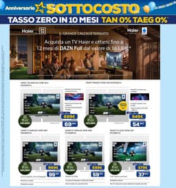 Pagina 21 del volantino Euronics Anniversario Sottocosto (Lavia Latella)
