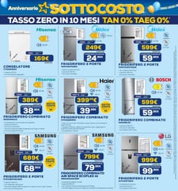 Pagina 26 del volantino Euronics Anniversario Sottocosto (Lavia Latella)