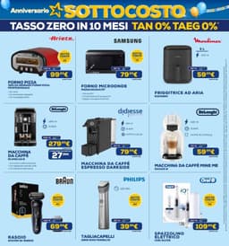 Pagina 36 del volantino Euronics Anniversario Sottocosto (Lavia Latella)
