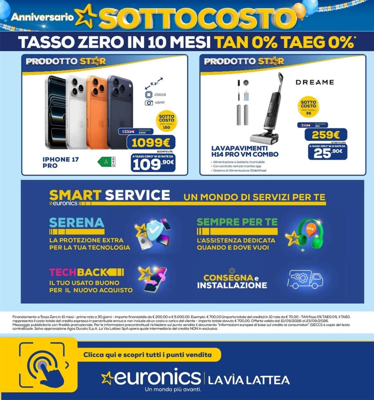 Pagina 37. del volantino Euronics - Anniversario Sottocosto (Lavia Latella)