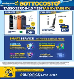 Pagina 37 del volantino Euronics Anniversario Sottocosto (Lavia Latella)