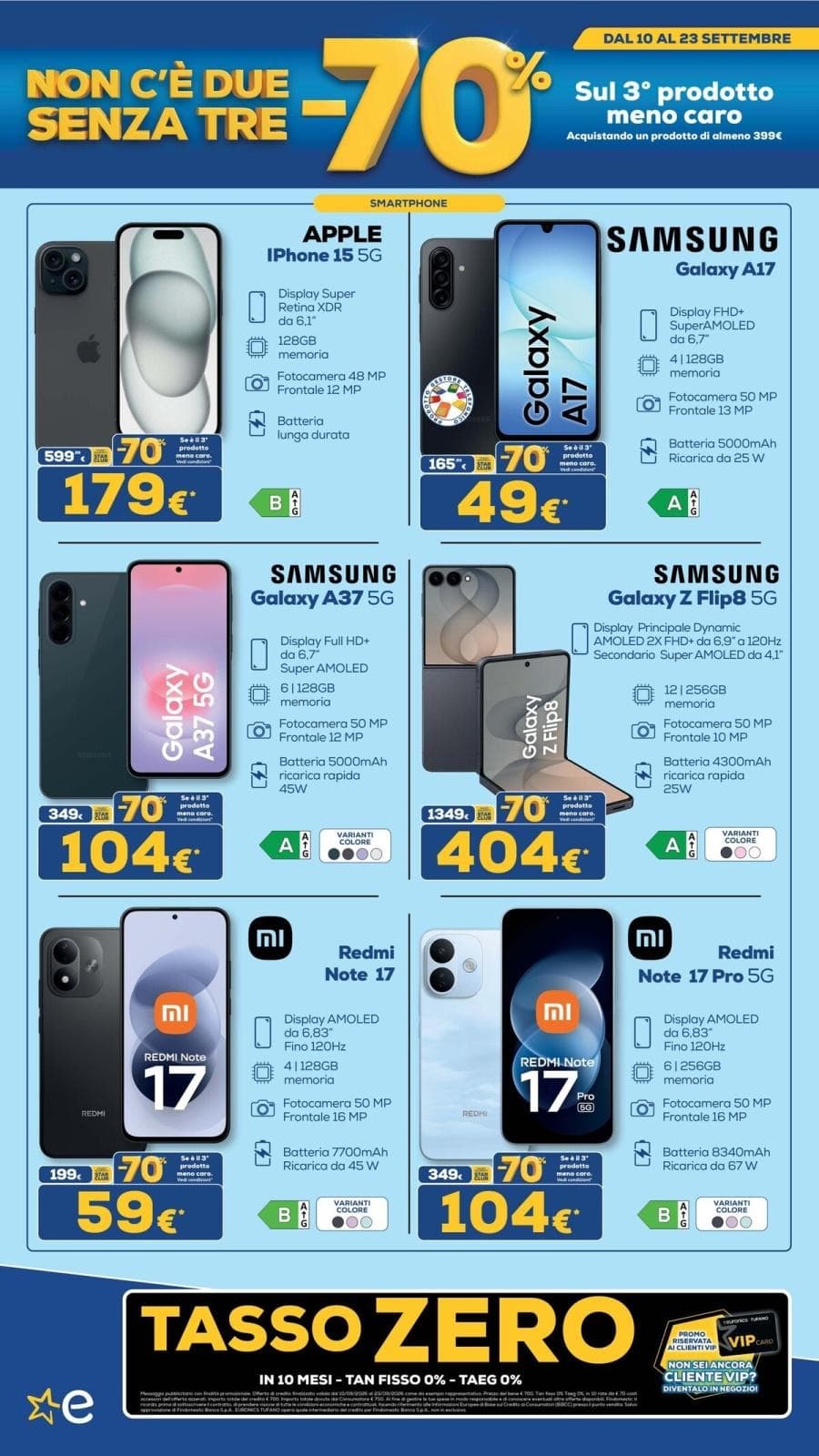 Pagina 8. del volantino Euronics - -70% (Tufano)
