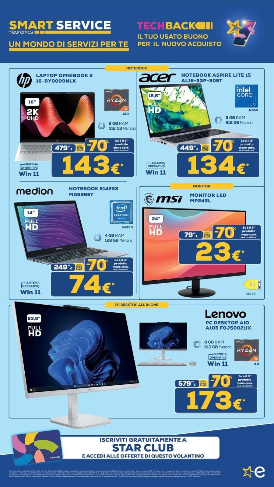 Pagina 15. del volantino Euronics - -70% (Tufano)